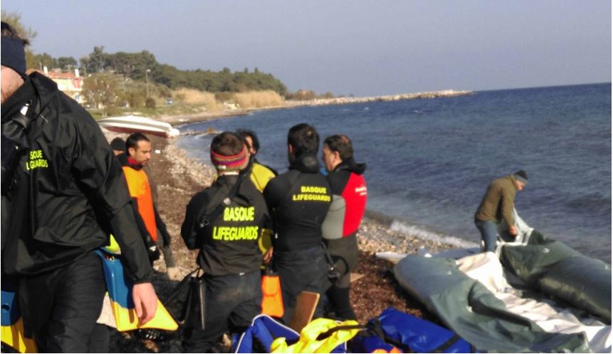 Strand, Lesbos, Griechenland