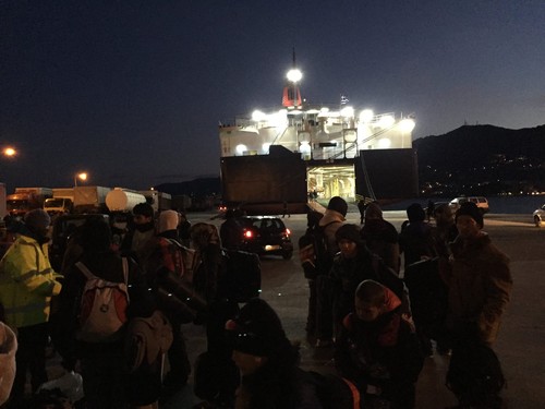 Port, Lesvos, Greece